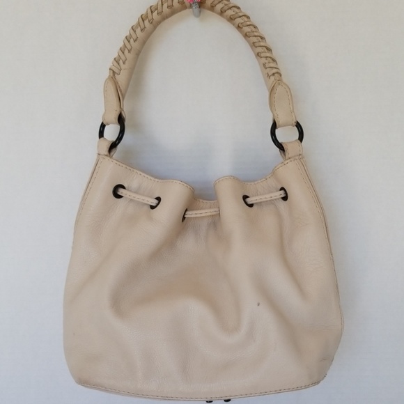 Elliot Luuca leather cream curved ahoulder handbag - Picture 3 of 4